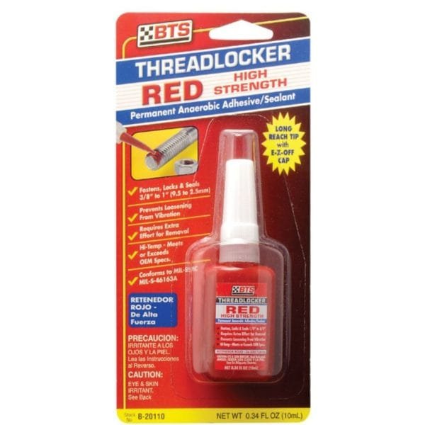 RED THREADLOCKER .34 OZ