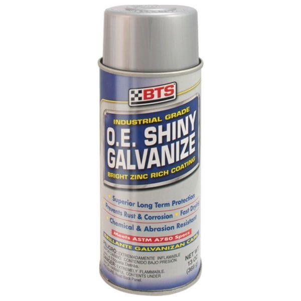 O.E SHINY GALVANIZE 13 OZ