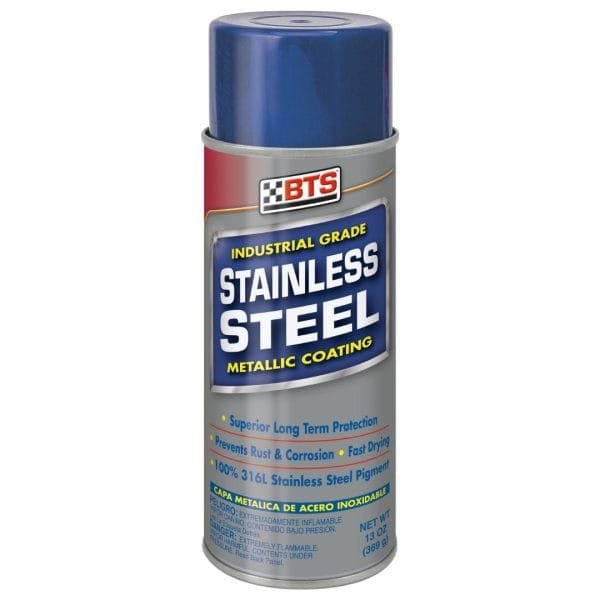 STAINLESS STEEL METALLIC COATING 13 OZ (1X12)