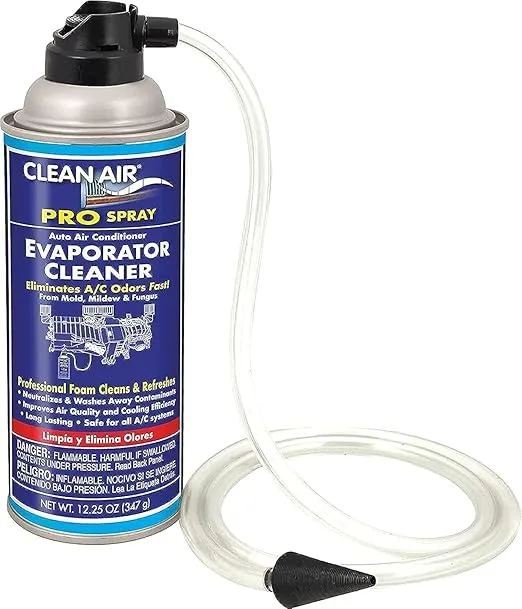 Clean Air Auto Evaporator Cleaner foaming spray can - official UAE distributor White House General Trading LLC