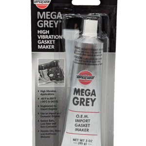 Versachem 99939 Mega Grey RTV Silicone Gasket Maker 85 g for high-torque, high-vibration automotive and industrial sealing applications.