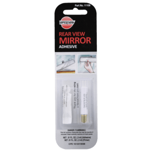 VersaChem Rear View Mirror Adhesive 11109 - two-part windshield mirror button repair kit