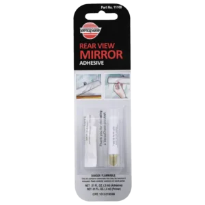 VersaChem Rear View Mirror Adhesive 11109 - two-part windshield mirror button repair kit