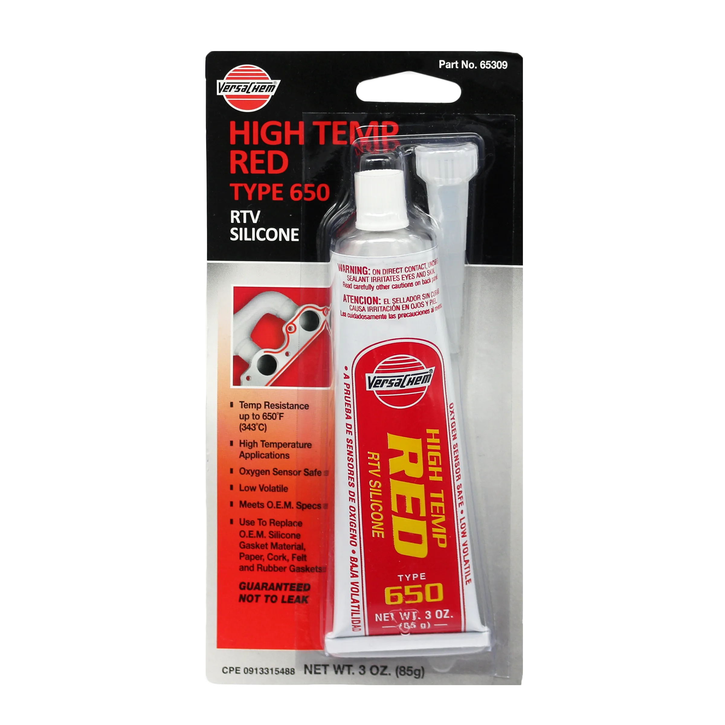 Versachem 65309 High Temp Red RTV Silicone 3 oz in UAE