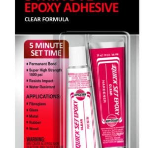 VersaChem 5 Minute Epoxy Adhesive, Quick-Set (43109) – 1 oz. (28g)