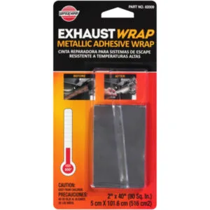 VersaChem Exhaust Wrap: Metallic Adhesive Wrap (82009) – 2"W x 40"L tape