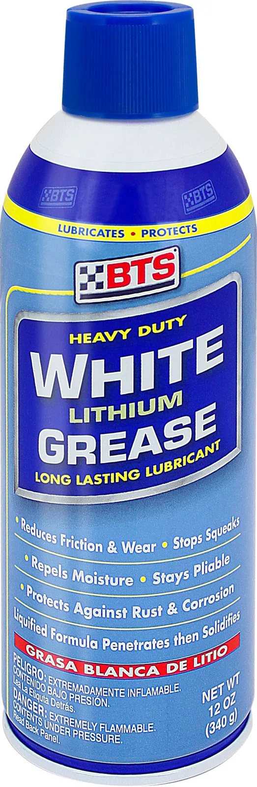 BTS B-00007 White Lithium Grease - 12 oz