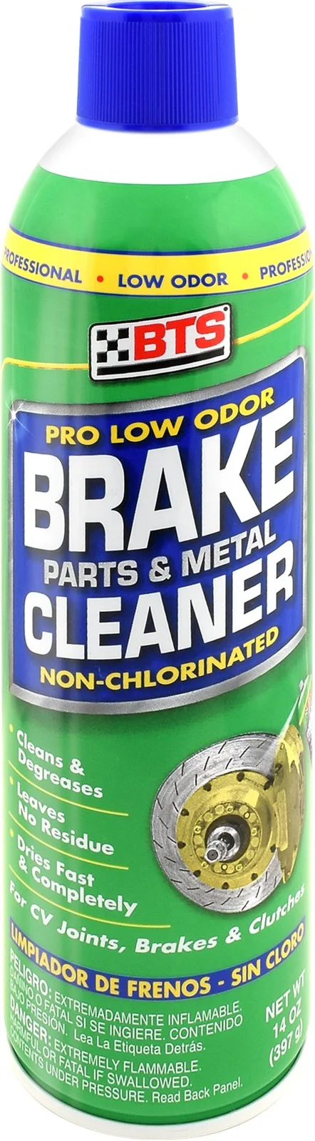 BTS B-00033 Low Odor Brake Parts & Metal Cleaner - 14 oz