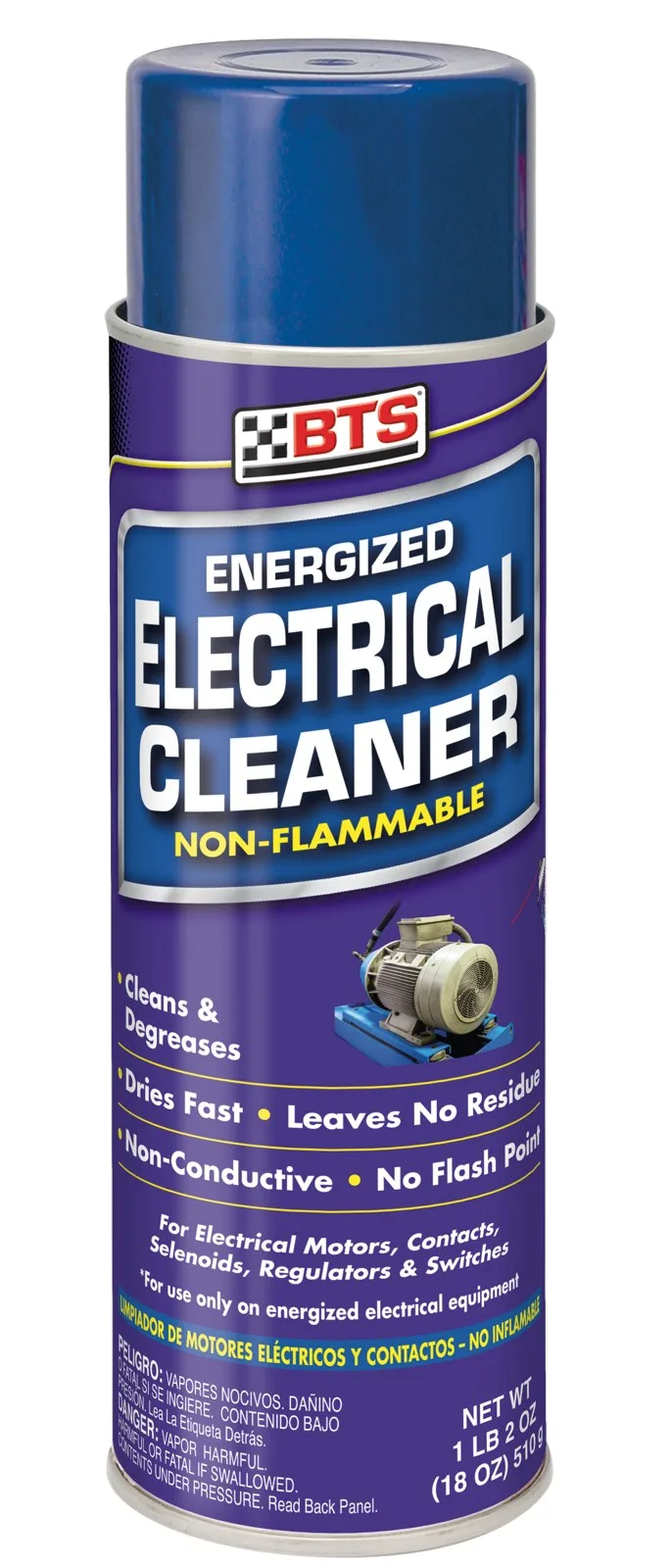 BTS B-00036 Electric Motor & Contact Cleaner - 18 oz