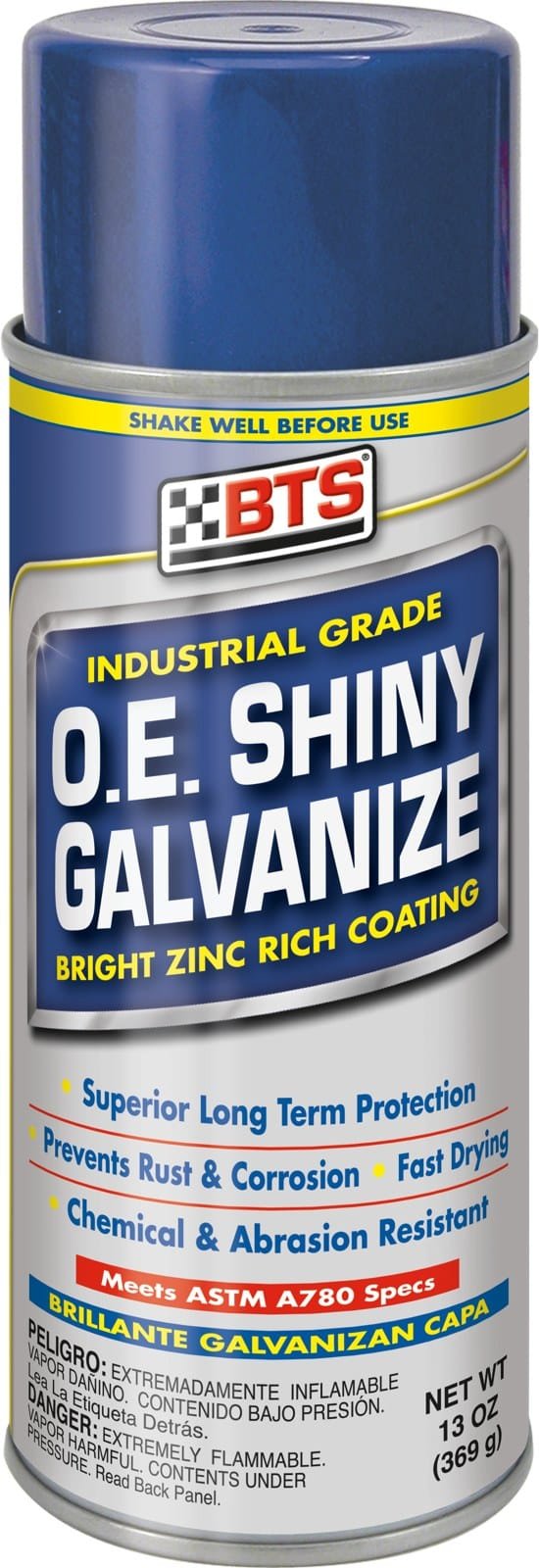 BTS B-00062 O.E. Shiny Galvanize – 13 oz product image