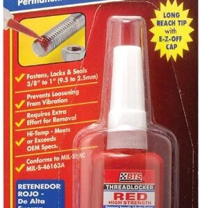 BTS B-20110 Red Threadlocker High Strength – 10 mL product image