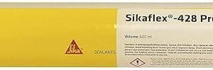 Sikaflex-428 Precast joint sealant in a yellow 600 ml foil pack