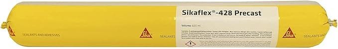 Sikaflex-428 Precast joint sealant in a yellow 600 ml foil pack