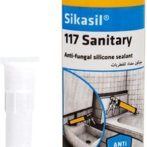 Sikasil-117 Sanitary silicone sealant 280 ml cartridge and nozzle