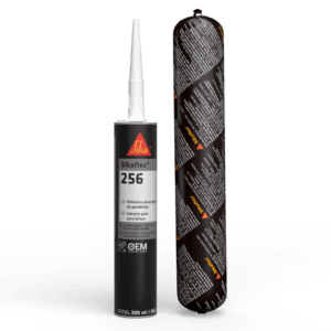 Sikaflex-256 adhesive cartridge and foil sausage packaging