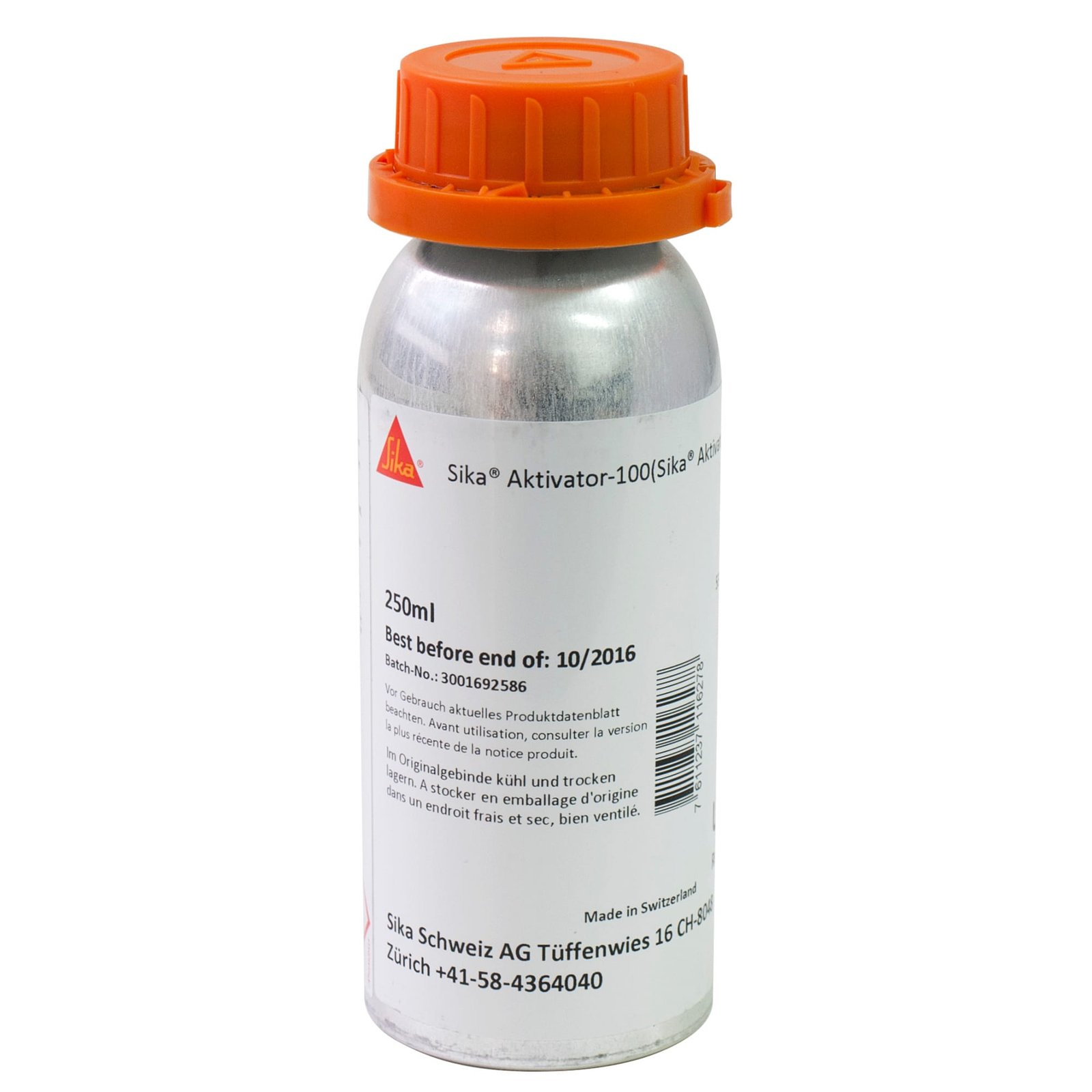 Sika Aktivator-100 250 ml bottle